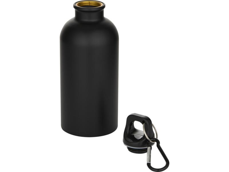 Бутылка для воды Oregon, переработанная сталь, 400 мл