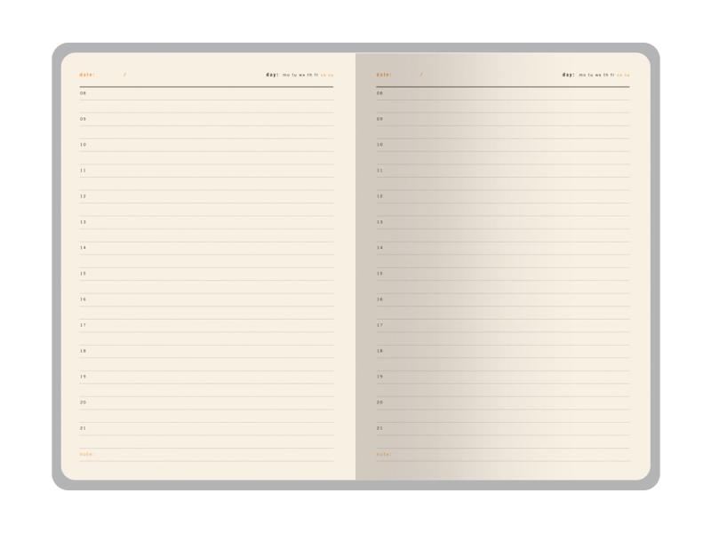 Ежедневник недатированный А5 Boston