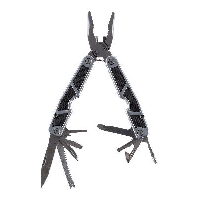 Мультитул Stinger, 115x45 мм, 10 функций, пластик, 12 насадок и нейлоновый чехол