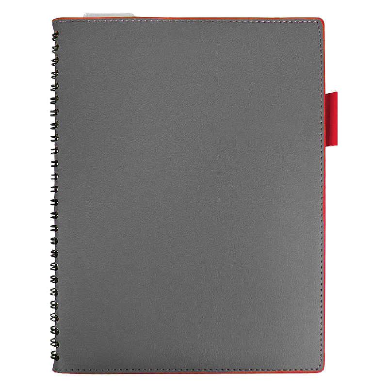 Ежедневник Flexy Verde Sivilia B5 на пружине, недатированный, в гибкой обложке