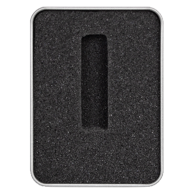 Футляр Bergamo для флеш накопителя металлический, размер 11,5*8,5 см