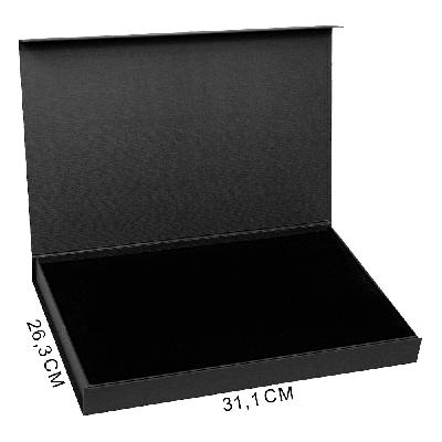 Коробка подарочная Solution Prestige Yota Fabrique, размер 31,1*26,3*3,7 см,  агнитным клапаном, под индивидуальную вырубку