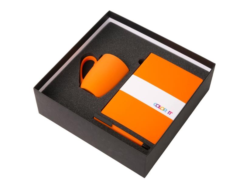 Подарочный набор COLOR IT c блокнотом, ручкой и кружкой