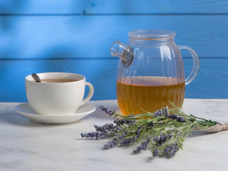 Стеклянный заварочный чайник с гранями Prism