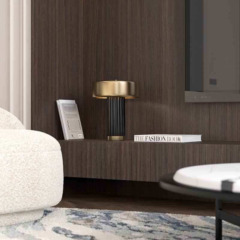 Лампа настольная stone, D27х35 см