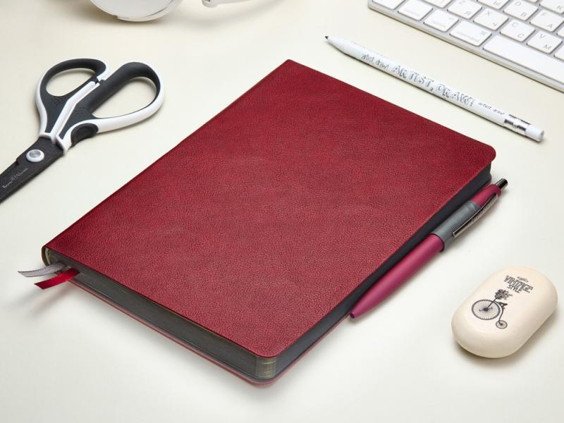 Ежедневник А5 датированный Boston на 2026 год