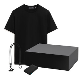 Набор с одеждой KRIS (футболка, аккумулятор, кабель-ланьярд), L