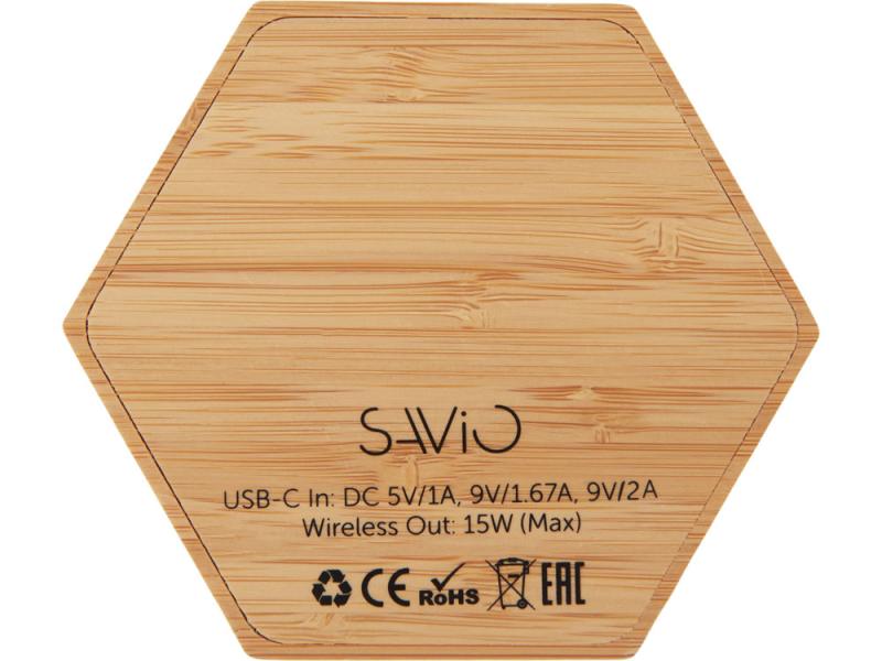 Беспроводное зарядное устройство Gex, 15 Вт