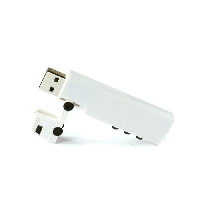 Пластик 22 Грузовик, белый