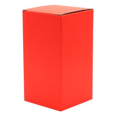 Коробка глянцевая для термокружки Surprise, красная