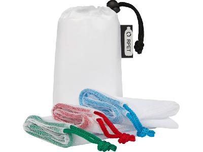 Набор сетчатых сумок Trio из вторичного ПЭТ