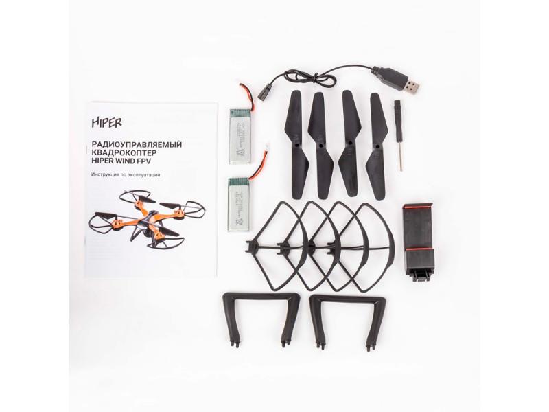 Радиоуправляемый квадрокоптер WIND FPV