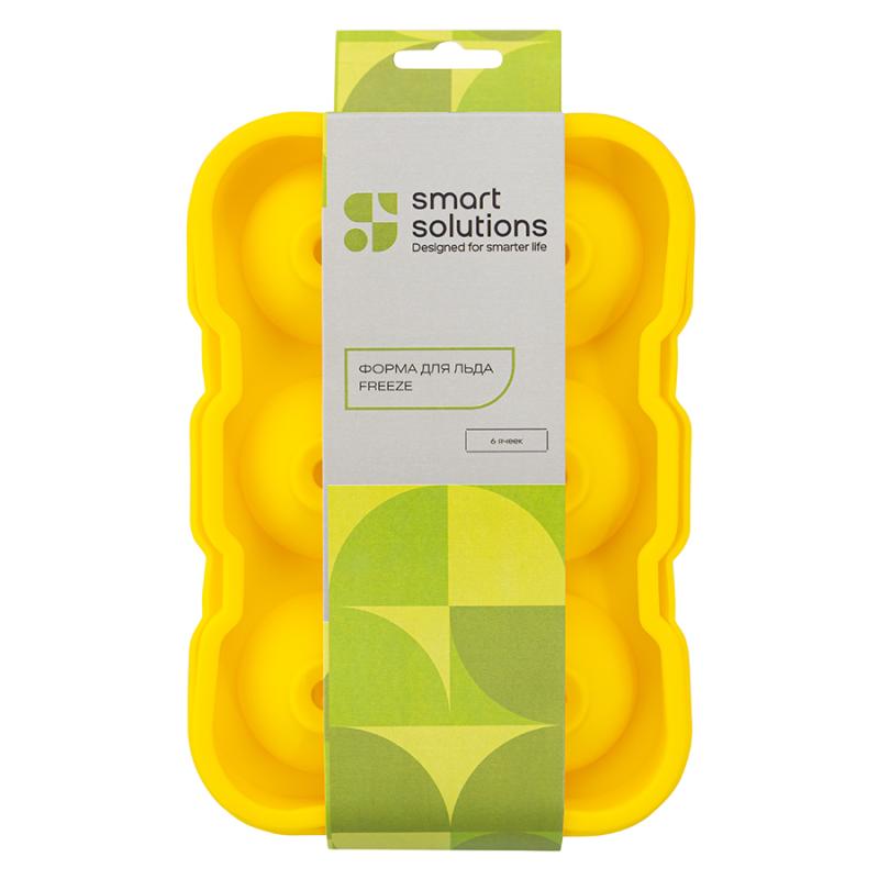 Форма для льда freeze, 6 ячеек
