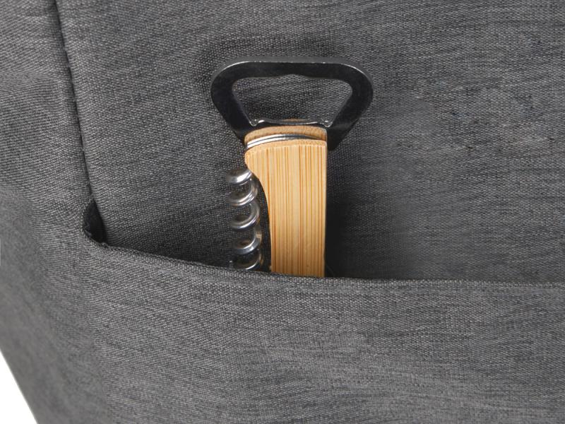 Набор для пикника Fabar сумка-холодильник и бамбуковый столик на ножках