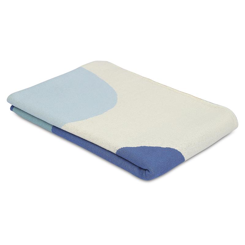 Плед из хлопка с авторским принтом  из коллекции freak fruit, 130х180 см