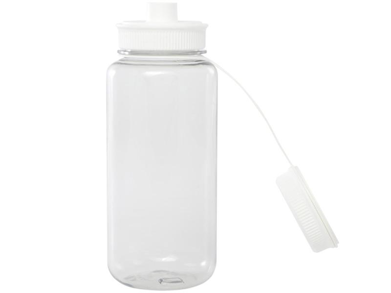 Бутылка спортивная из переработанного ПЭТ-пластика Ryder, 900мл