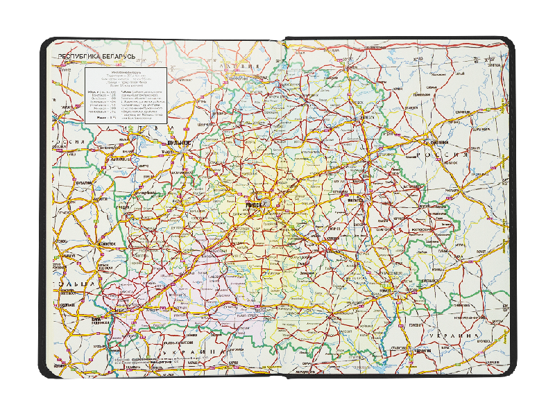 Ежедневник Smart Geneva Nuba А5, недатированный, в твердой обложке с поролоном