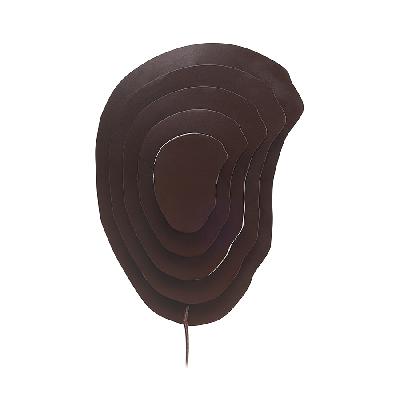 Светильник настенный fluid, 32х44 см, молотый кофе