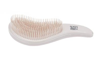 Щетка массажная DEWAL BEAUTY серия"Прованс", с пластиковым штифтом,большая с ручкой