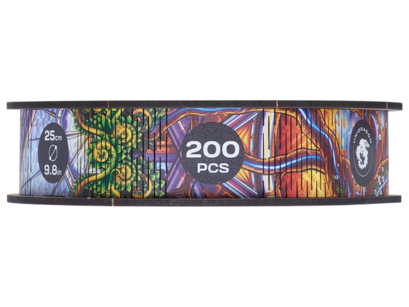 Деревянный пазл мандала Дерево жизни