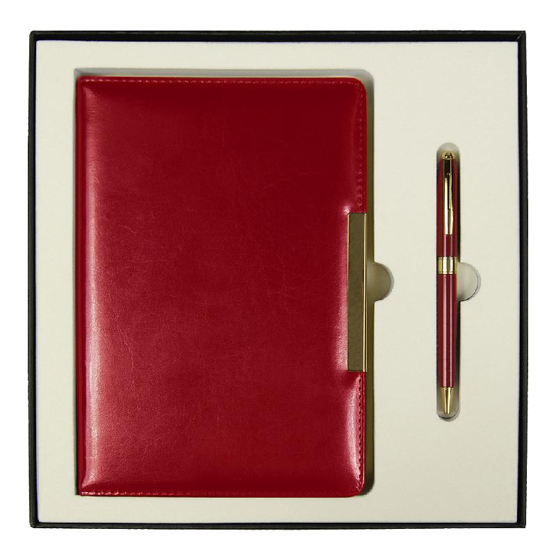 Набор подарочный Solution Duo (ежедневник City Moderna Pristine, ручка Gamma)