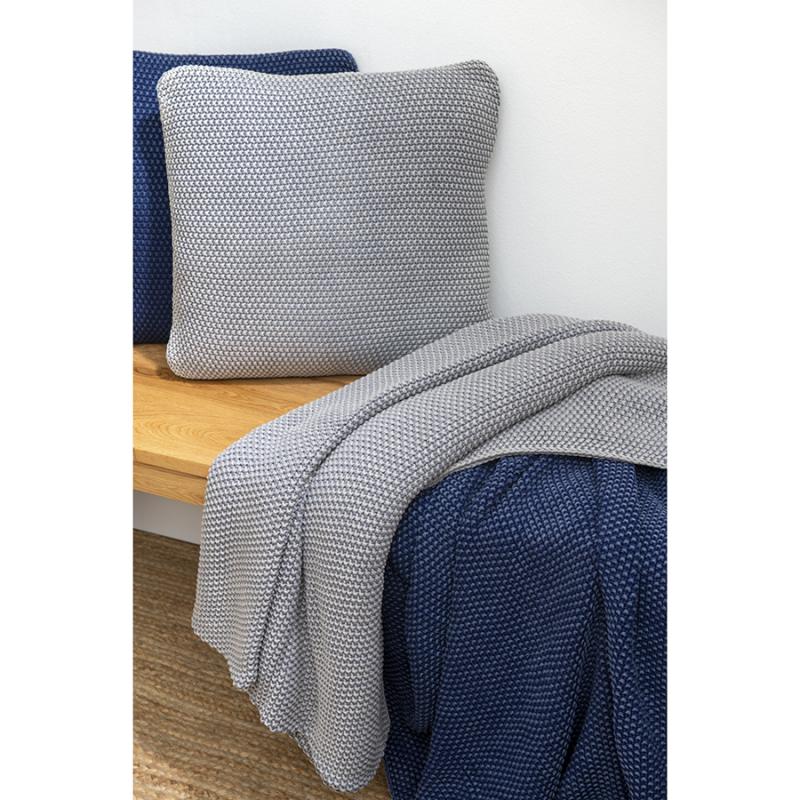 Плед из стираного хлопка  из коллекции essential, 130х180 см