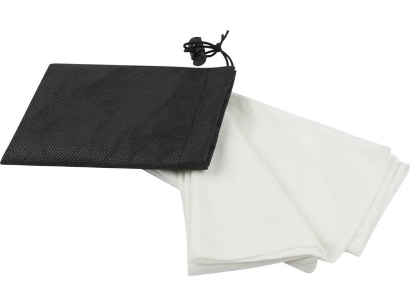 Полотенце спортивное Lucas из переработанного полиэстера, 30х80 см