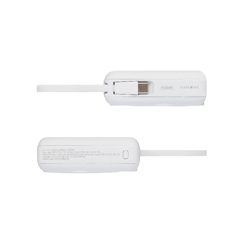 Внешний аккумулятор с подсветкой Ritter PD 10000mAh с функцией беспроводной зарядки 15W