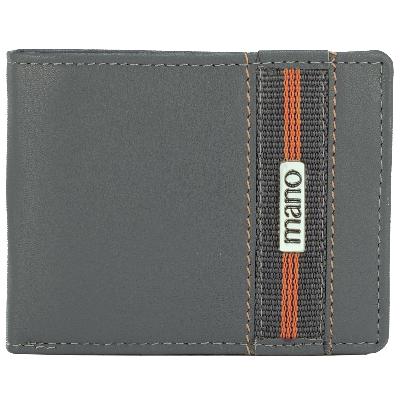 Бумажник Mano "Don Leonardo", с RFID защитой, 10,5 х 2 х 8,5 см