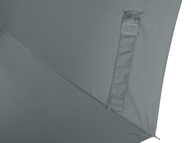 Зонт-трость Reviver с куполом из переработанного пластика