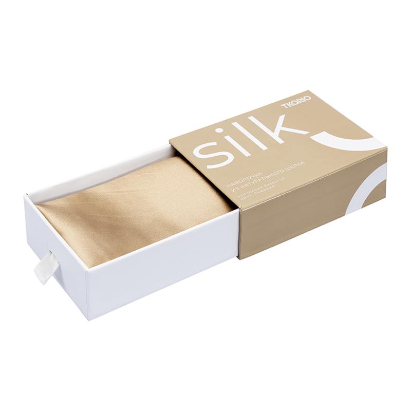 Наволочка из натурального шелка  из коллекции essential, 50х70 см