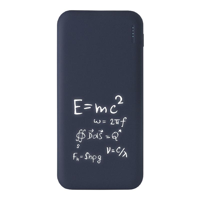 Внешний аккумулятор с подсветкой Luce 10000 mAh