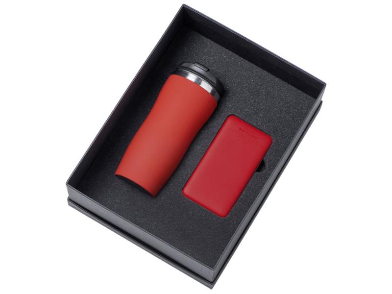 Подарочный набор COLOR IT c термокружкой и повербанком