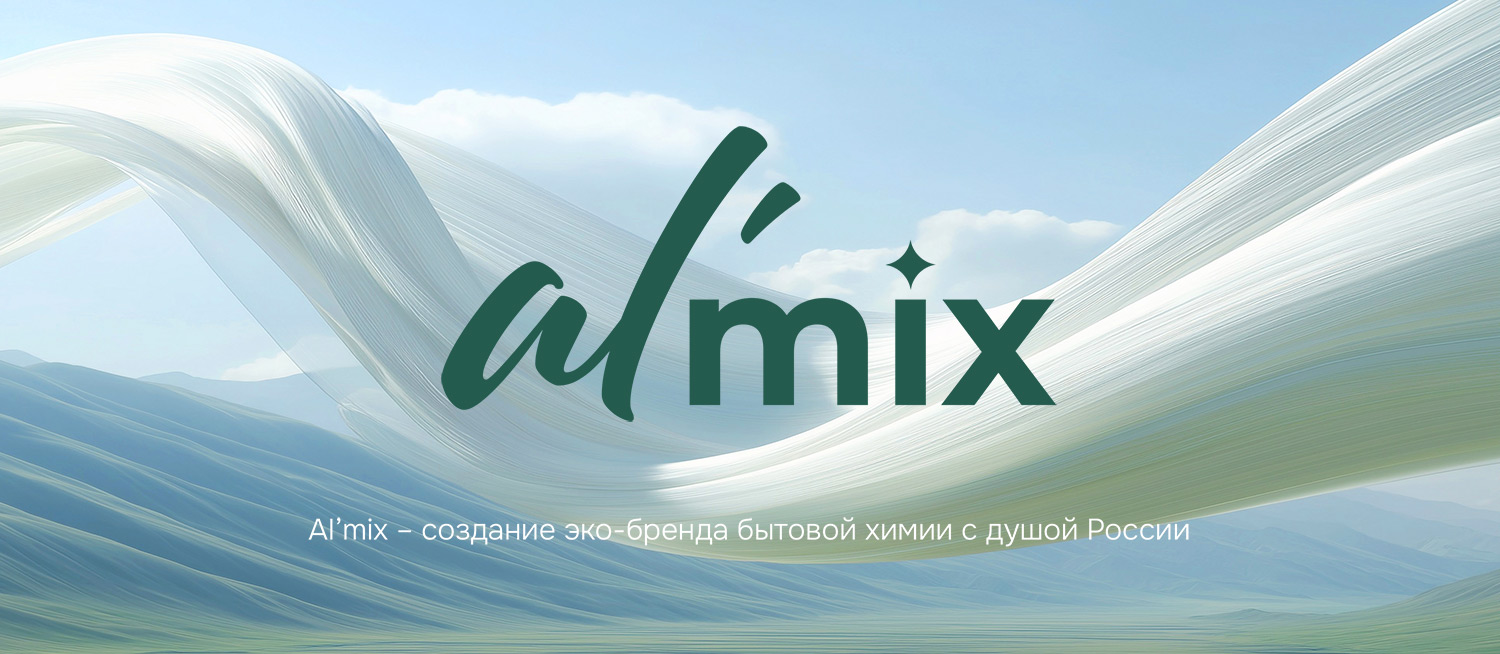 Айдентика и нейминг для бренда Al’mix: энергия очищения и региональные истории