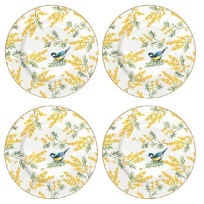 Набор десертных тарелок mimosa, 19 см, 4 шт.