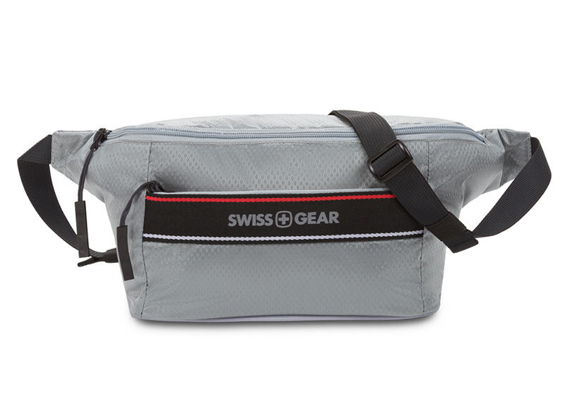 Сумка на пояс SWISSGEAR, полиэстер с плетением рипстоп, 38 x 5 x 15 см