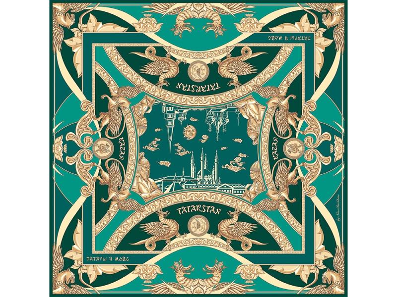 Платок Казань Драгоценная