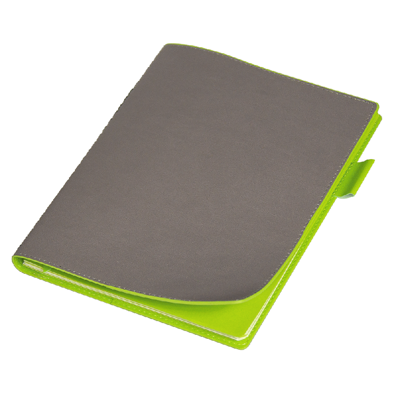 Ежедневник Flexy Verde Sivilia B5 на пружине, недатированный, в гибкой обложке