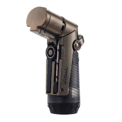 Зажигалка SQuire газовая для трубок и сигар, турбо, тройное пламя