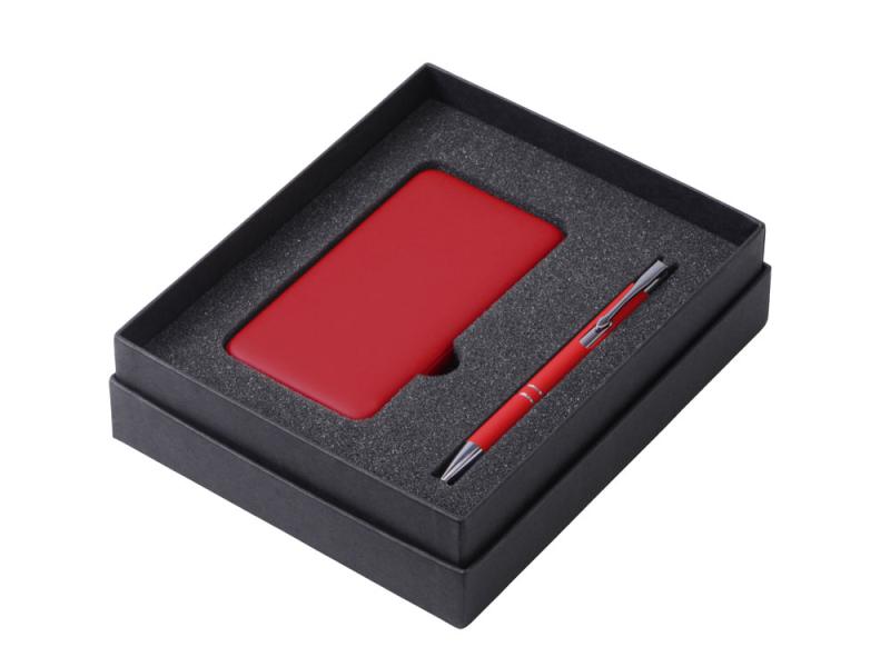 Подарочный набор Color it с металлической ручкой и повербанком