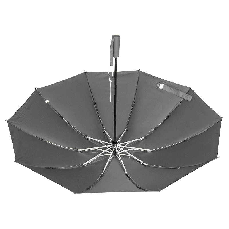 Зонт складной автоматический обратного сложения Forest Liverpool Reverse Safeclosing, диаметр 117 см, 10 панелей, с плавным закрытием, в подарочной коробке