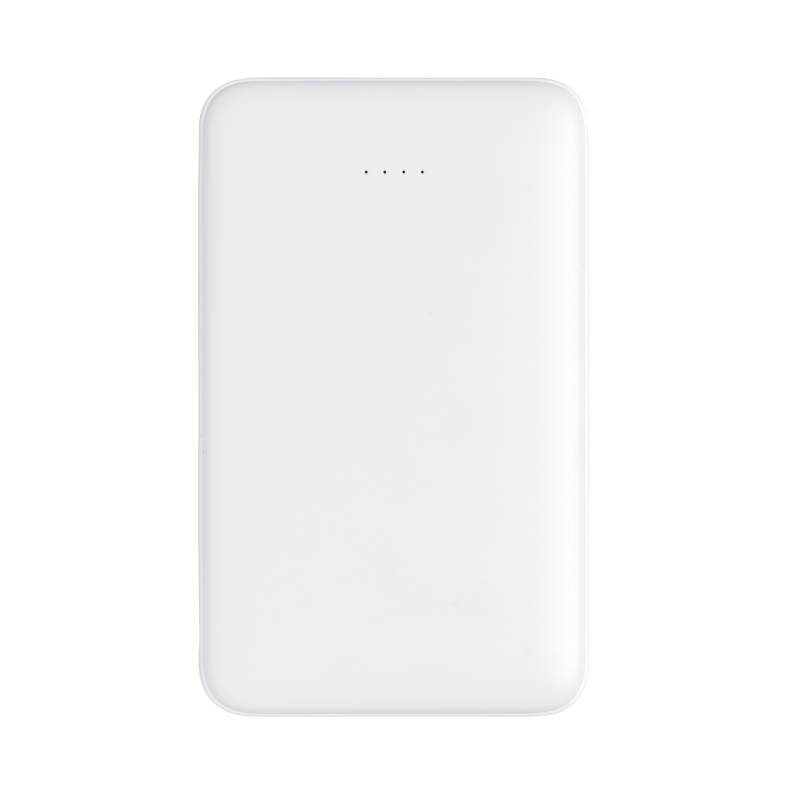 Карманный внешний аккумулятор со встроенным кабелями на 5000 мАч