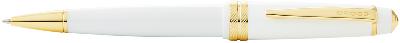 Шариковая ручка Cross Bailey Light Polished White Resin and Gold Tone