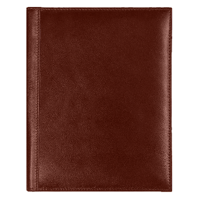 Суперобложка из натуральной кожи Universal leather размер А5+