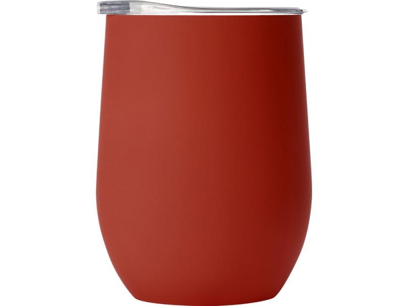 Вакуумная термокружка Sense Gum, непротекаемая крышка, soft-touch