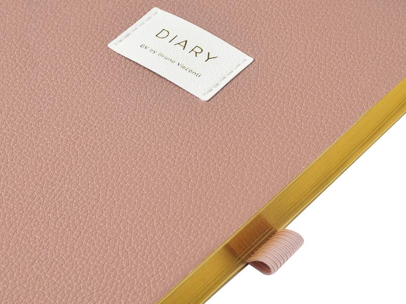 Ежедневник недатированный А5 Morandi. Пыльная роза