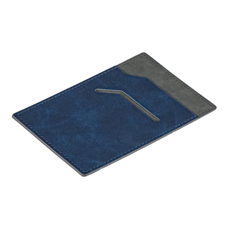 Чехол для автодокументов Luma, темно-серый/оранжевый