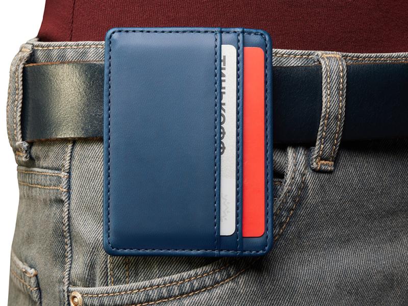 Картхолдер для двух карт и наличных денег с зажимом Crave