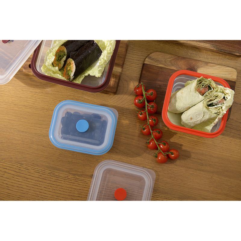 Контейнер для переноски и хранения силикон прямоный складной silikobox, 400 мл