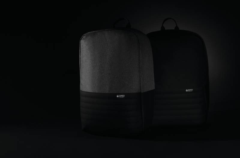 Антикражный рюкзак для ноутбука Swiss Peak с RFID-защитой из rPET AWARE™, 15,6’’